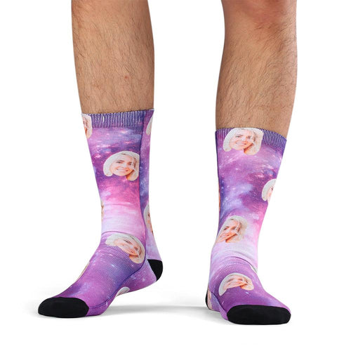 Custom Galaxy Socks