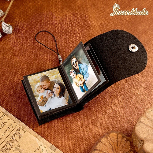 Personalized Mini Photo Album Keychain Custom 10 Photos Keychain Gifts For Her