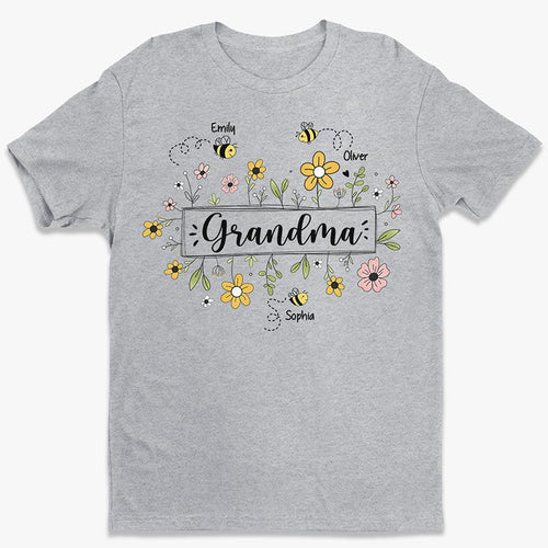 A Mother's Arms Are Made Of Tenderness - Family Personalized Custom Unisex T-shirt, Hoodie, Sweatshirt - Gift For Mom, Grandma