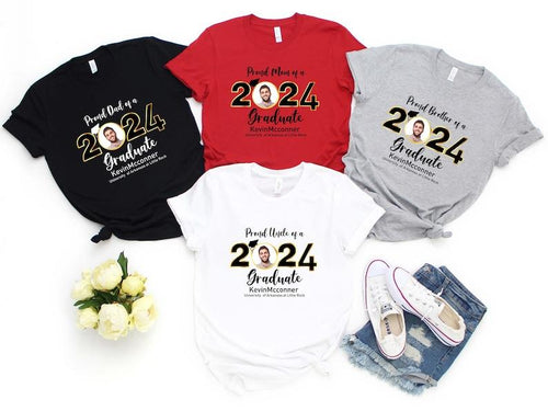 Personalized Graduation Family Shirts Custom Graduation Family Matching 2024 Shirt