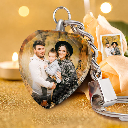 Custom Crystal Keychain Gifts for Family