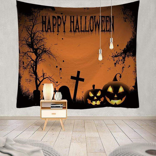 Halloween Tapestry Home Wall Decor for Halloween Party  Halloween Gift