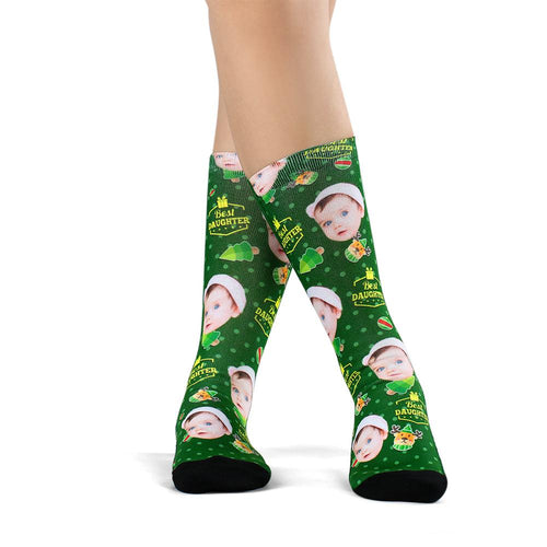 Christmas Custom Daughter Socks