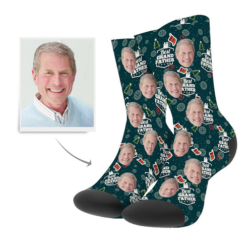 Christmas Custom Grand Father Socks
