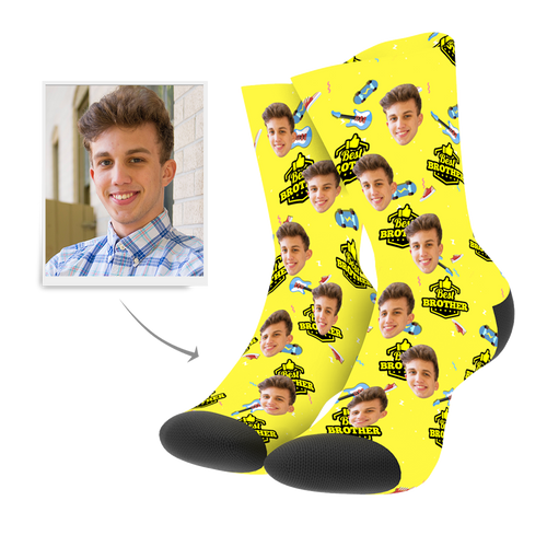 Custom Best Brother Socks
