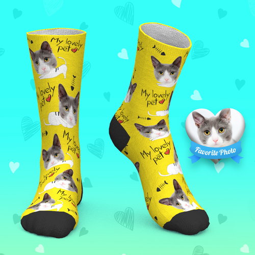 Custom Socks Personalized Lovely Pet Socks